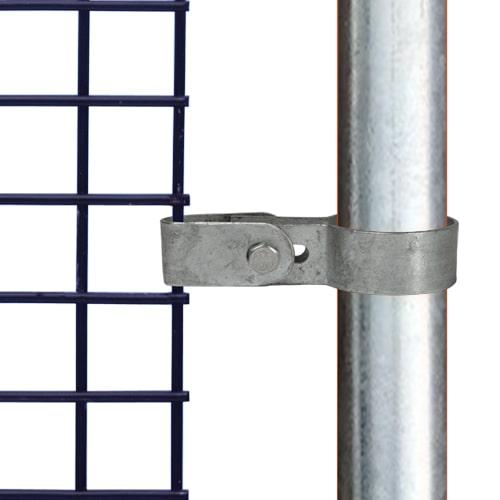 Doos Gaasbevestigingsclip enkel-D / 42,4 mm (100 stuks)